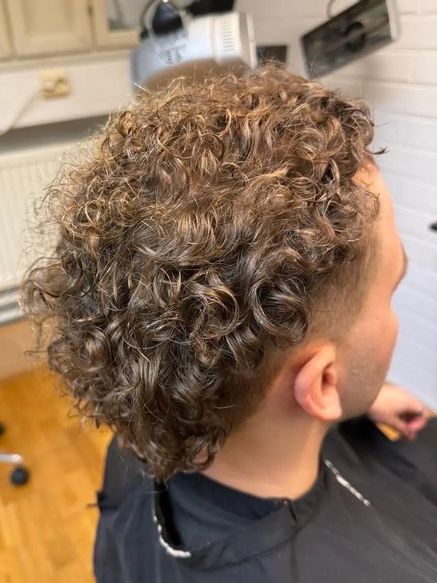 Modern mullet permanentti